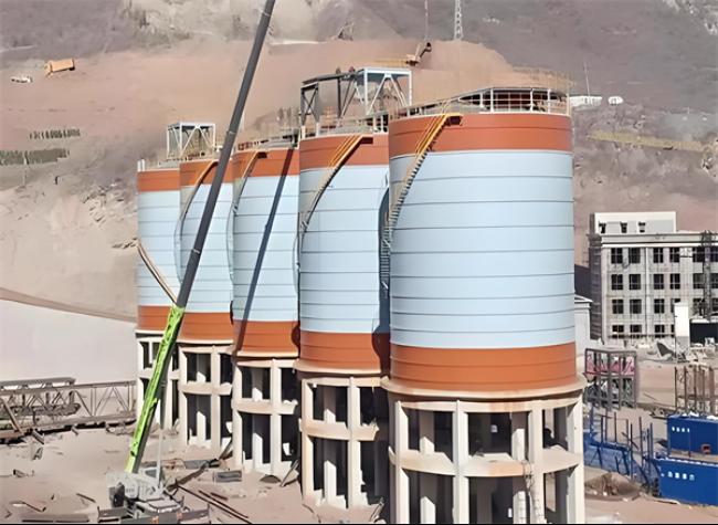 水城高架钢板仓