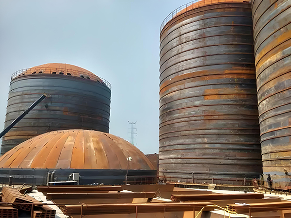 水城焦粉钢板仓